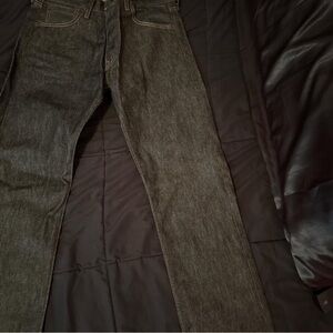 Levi's Men's Dark Gray Straight Jeans